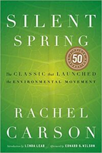 The cover of the book Silent Spring by Rachel Carson
