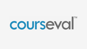 Logo for courseeval, a course evaluation website