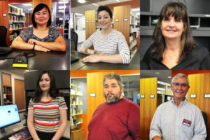 Six members of Access Services staff