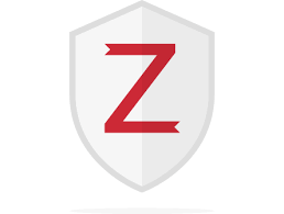 A red Z on a shield, the Zotero logo