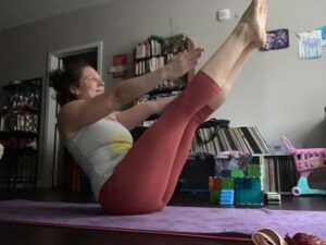 Rochelle Keesler yoga stretch