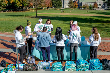 T-shirts sold at Pards Against Sexual Assault (PASA) 5K benefitted Crime Victims Council of the Lehigh Valley and Turning Point Lehigh Valley