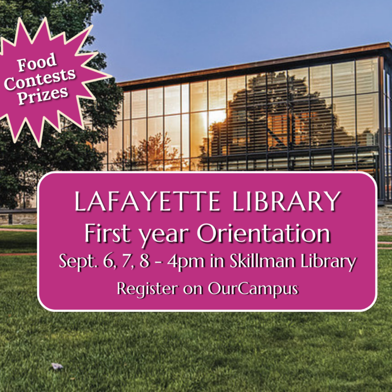 Lafayette Library hosts firstyear orientation Lafayette Today