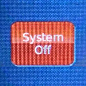 System Off button