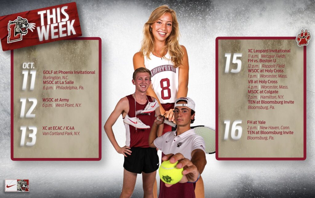 This weekend in Athletics Oct. 1516 Lafayette Today · Lafayette