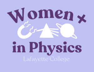 Women+ in Physics logo