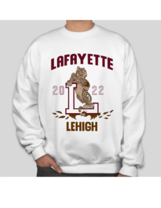 Lafayette Lehigh rivalry sweatshirts