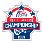 Patriot League Men's Lacrosse Championship 2025 logo